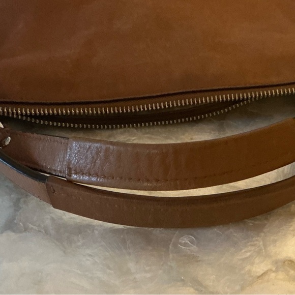 Coach Kristin Crossbody Brown Shoulder Handbag with Silver Hardware - Picture 8 of 8